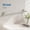 Satin Nickel, variant on 24 Inch Matte Black Towel Rack Bar for Bathroom and Kitchen - Wall Mounted Modern Towel Holder Accessory