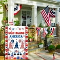 thumbnail image 6 of Parasom 4th of July Garden Flag God Bless America Patriotic Independence Memorial Day Double Sided Yard Sign Decorations Welcome Flag for Home Outdoor Decor, 12x18 inch, 6 of 7