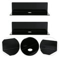 thumbnail image 2 of 2pcs Household Loudspeaker Storage Stand Wall Storage Shelf Clock Storage Holder, 2 of 9