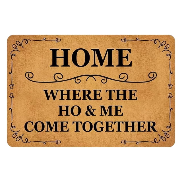 Outdoor Doormats for Front Door Front Door Mats Funny Outdoor Rug for Entryway Indoor Anti-Slip Natural Home Accessories Beautiful Color and Sizing for Outdoor and Indoor Uses, 16x24 Inch