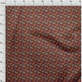 thumbnail image 4 of oneOone Silk Tabby Maroon Fabric Kids Leopard Dress Material Fabric Print Fabric By The Yard 42 Inch Wide, 4 of 4