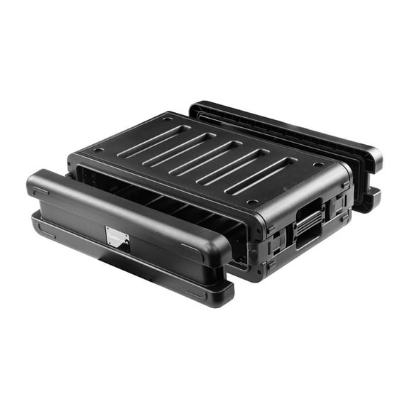 Odyssey VR2SMIC2ZP, Watertight 2U Rack Case with 2 Microphone Compartments