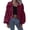 Wine, variant on Vedolay Zip Up Jacket Womens 2023 Fall Blazer Jacket Cardigan Ribbed Jacket Outwear Green,S