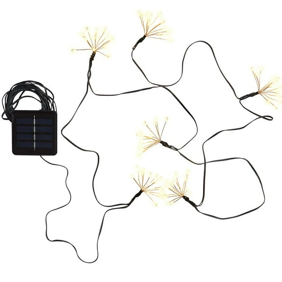 Solar Starburst String Lights With 8 Light Modes