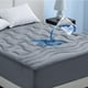 thumbnail image 1 of Protector de colchón Bedsure impermeable, tamaño completo, gris, 1 of 7