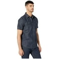 thumbnail image 2 of Levi's Nevin Short Sleeve Denim Shirt Dark Rinse Blue, 2 of 3