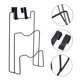thumbnail image 5 of Hytrove Organizador Negro Para Tapas De Ollas Sin Perforación Para Cocina Con Estilo Y Facilidad De Acceso, 5 of 8