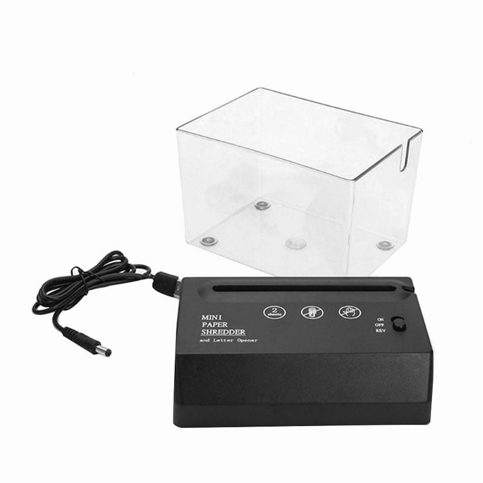 Portable Electric Paper USB Battery Operated Documents Paper Cutting Tool Office