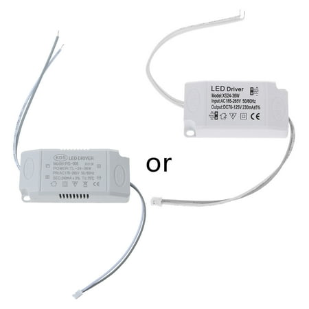 

JUNTEX 220V LED Constant Current Driver 24-36W Power Supply Output External For LED