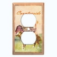 thumbnail image 2 of Metal Light Switch Plate Cover Countryside Sheep Animal Farm ANM008, 2 of 13