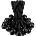 thumbnail image 2 of Woeilo Cordons Élastiques pour Boule 4 Pouces Cordon de Fixation pour Bâche (25 Pcs), 2 of 5