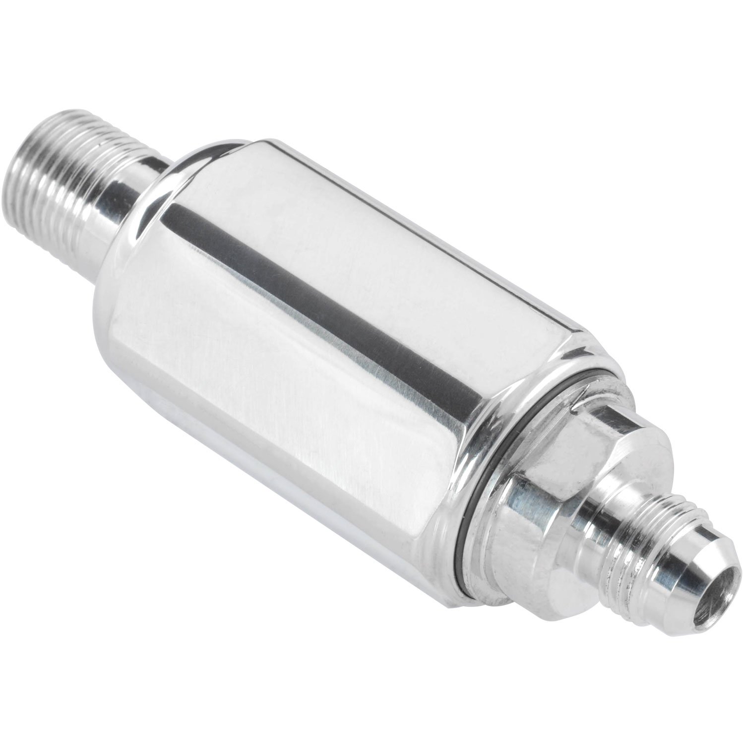 JEGS 15063 Custom Compact Billet InLine Fuel Filter