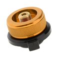 thumbnail image 1 of Youkk Adaptateur de Réchaud de Camping Polyvalent Convertisseur de Cartouche pour Cuisson Extérieure Orange 35x30mm 1Set, 1 of 6