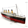 thumbnail image 4 of En existencia 99023 Compatible 10294 Titanic Gran barco de crucero Barco de vapor Bloques de construcción Juguetes para niños Regalos de amor, 4 of 5