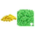 thumbnail image 1 of Lote de 2 pompones de pelusa hechos a mano en colores , verde Sunnimix 100 bolas de pompones, 1 of 8