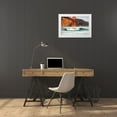 thumbnail image 3 of Gordon, Dave 18x13 White Modern Wood Framed Museum Art Print Titled - Golden Surf, 3 of 4