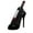 Black-Z3, variant on High Heel Wine Bottle Holder - Resin Shoe-Shaped Wine Rack for Kitchen, Bar, Wedding Decor - Champagne, Red, White - 8.66x3.94x7.48 Inches
