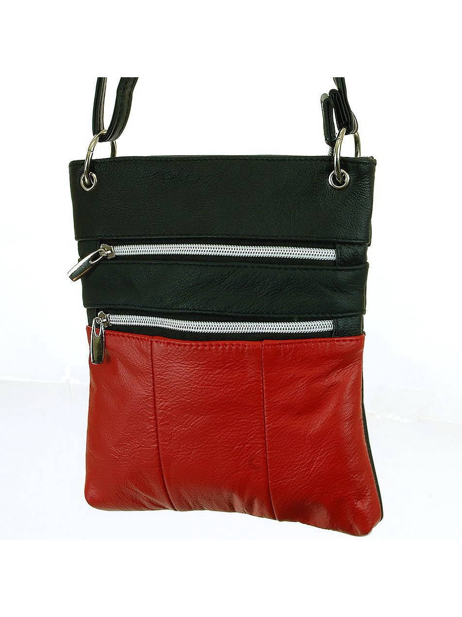small organizer purse with shoulder strap