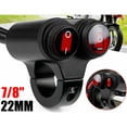thumbnail image 2 of 7/8 Inch 22mm 12V Motorcycle Handlebar Headlight Fog Spot Light Dual Button ON/Off Switch, 2 of 5