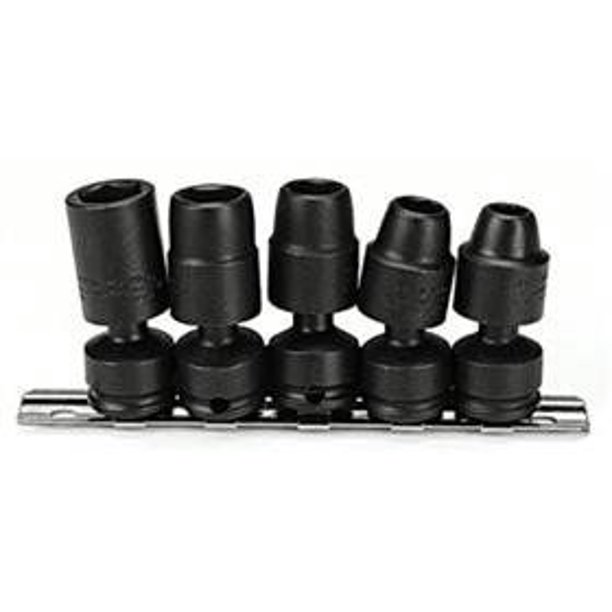 PROTO J72142 3/8" Drive Impact Socket Set, SAE, 5 pcs
