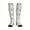 2 Black-2, variant on Koi Fish Corals,Spring Summer Printed Sports Compression Socks - 15-20mmHg Graduated Compression, High-Performance Soft and Breathable Socks for Men and Women