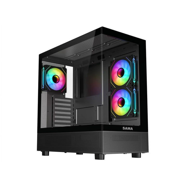 Sama Neview 4361 Gamer Desktop w/ Dual USB3.0 & Type C, RGB Sama Neview 4361 Gamer Desktop w/ Dual USB3.0 & Type C, RGB