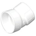 thumbnail image 1 of Schedule 40 DWV PVC 22-1/2 Degree Pipe Elbow, 2 In. - PVC 00324 0800HA, 1 of 4