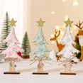 thumbnail image 4 of keepw Christmas Tree Decoration Exquisite Unique Home Shop Showcase Scene Layout Xmas Decor Festival Ornament Table Decorations Green, 4 of 8