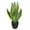 Style31, variant on 13" Artificial Snake Plant Potted Faux Sansevieria Trifasciata Plants Tropical Fake Plants in White Pots Outdoor Home Decor