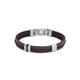thumbnail image 1 of Pulsera de correa Fossil Leather Essentials Brown JF04133040 para hombre, 1 of 6