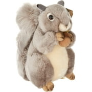 Aurora  8 in. World Miyoni Squirrel Plush Stuffed Plush Toy, Grey