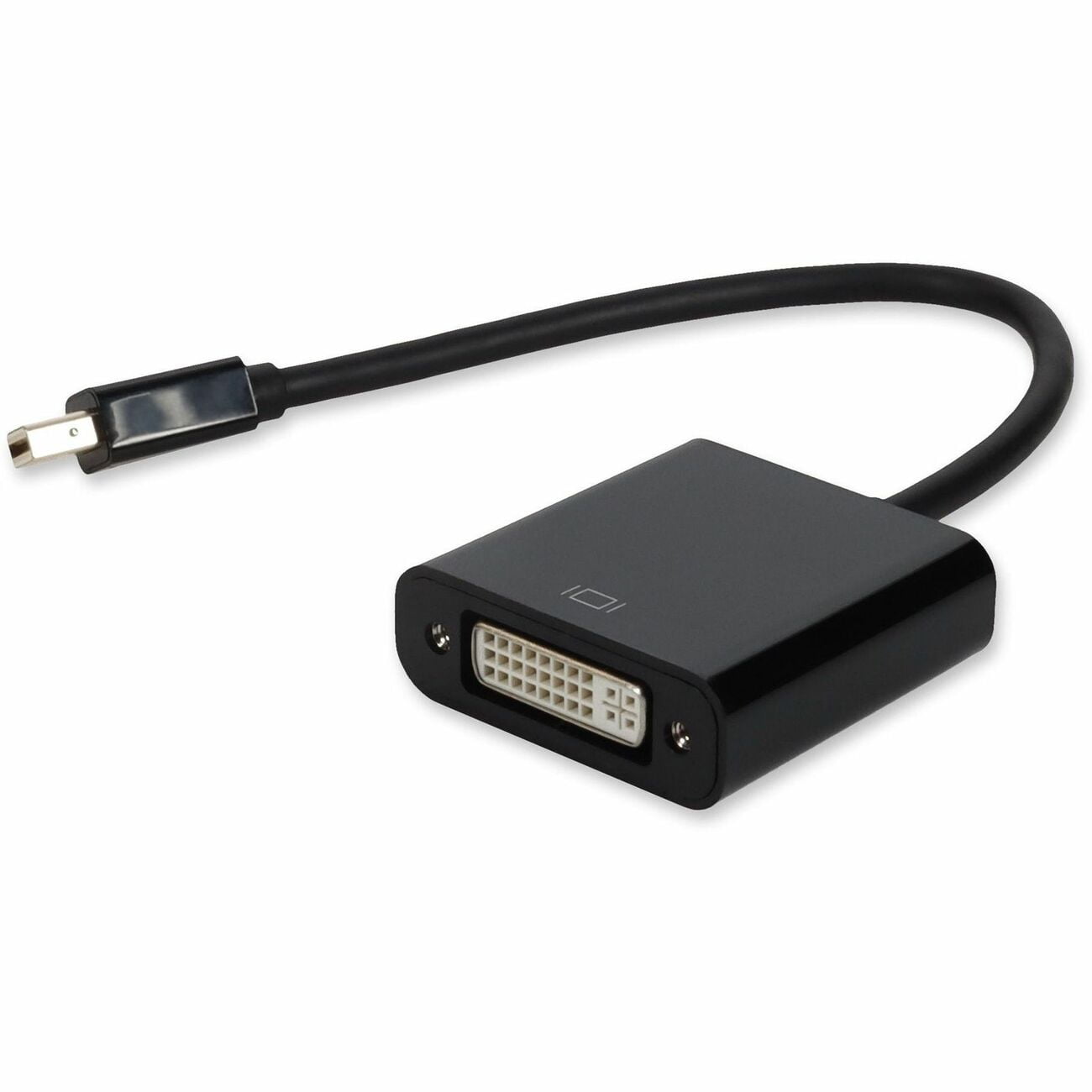AddOn 20.00cm (8.00in) Mini-DisplayPort Male to DVI-I (29 pin) Female Black Cable - 100% compatible with select device