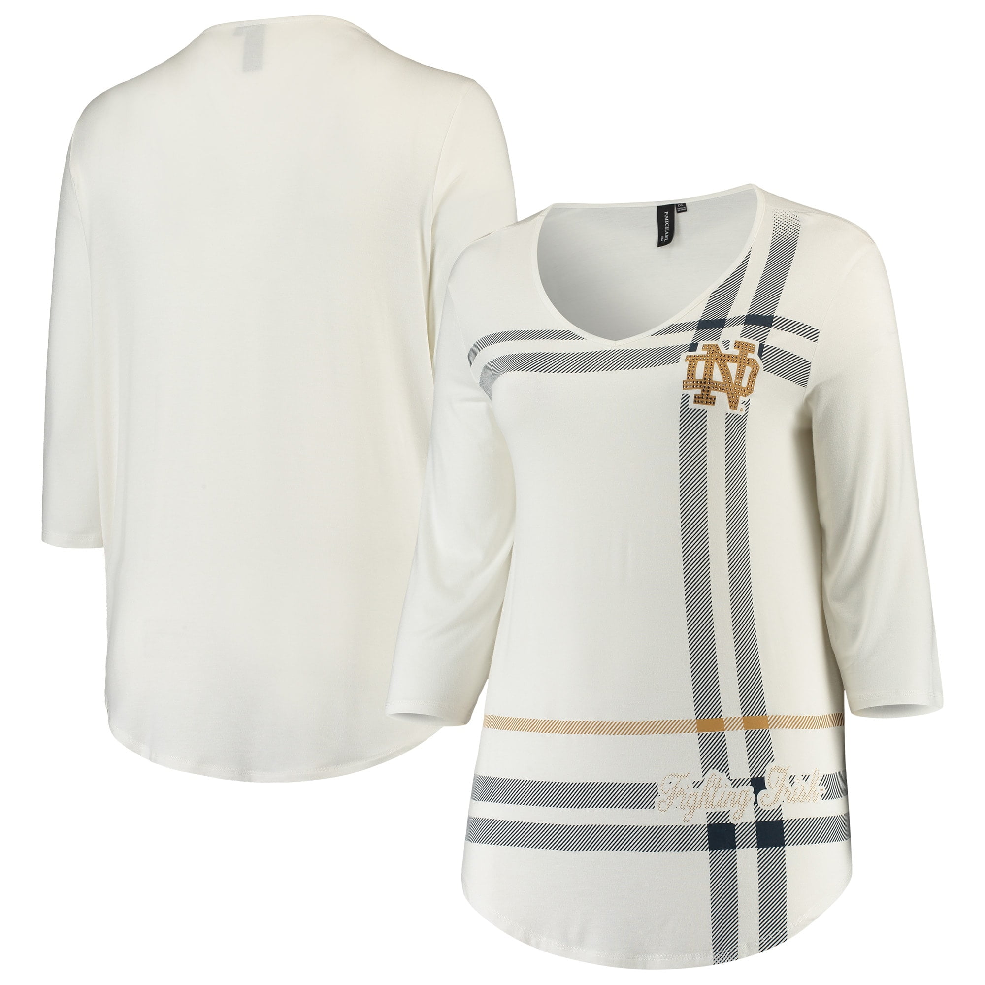 notre dame plus size apparel