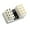 Silver, variant on 8Pin GPU Power Connector Adapter with 180 Degree Turning All Aluminum Converter