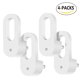 thumbnail image 1 of Paquete de 4 luces LED nocturnas infantiles, luces nocturnas de pared automáticas, fáciles de conectar y usar, con sensor de crepúsculo para dormitorio, baño, pasillo y escalera., 1 of 5