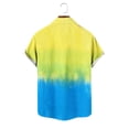 thumbnail image 6 of Gamivast Summer Shirts Abstract Print Lapel Collar Beach Shirts Button Down Casual Shirts Short Sleeve Graphic Pattern Holiday Festival Soft, 6 of 6