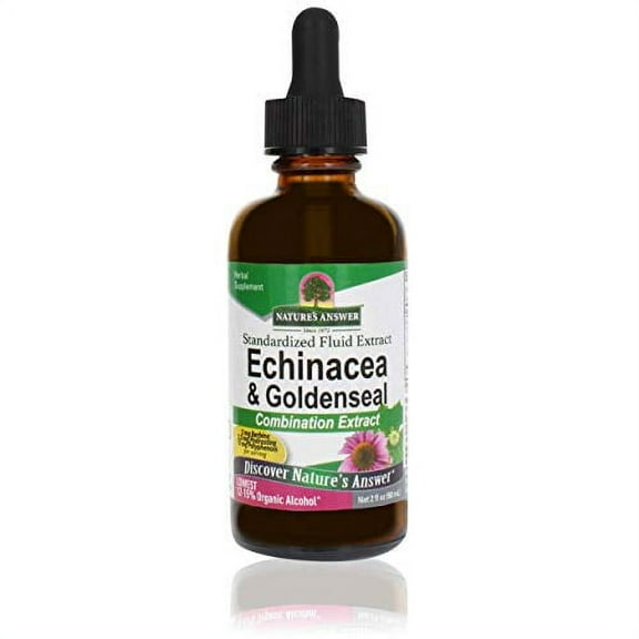 Echinacea and Goldenseal Root 2oz Low Alcohol