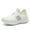 White, variant on Kids Mesh Sneakers Boys Girls Casual Shoes Unisex-Child Lightweight Breathable Athletic Running Tennis Walking School Shoes