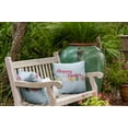thumbnail image 3 of 16" x 16" Simply Daisy Happy Easter Indoor/Outdoor Pillow, Lighter than Air Blue Qty 1, 3 of 6