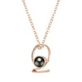 thumbnail image 1 of Iumwxz Valentine's Day 100 Languages I You Present 26 Letters Projection Necklace, 1 of 1