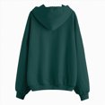 thumbnail image 4 of Towmus Womens Full Zip Up Hoodies Casual Drawstring Long Sleeve Fall Clothes Solid Color Hooded Sweatshirt with Pocket, 4 of 5