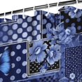 thumbnail image 3 of Pioneer Flower Floral Print Pattern Shower Curtain 72"x84", Bathroom Decorative Shower Curtain Set with 12 Hooks, Waterproof Washable, 3 of 6