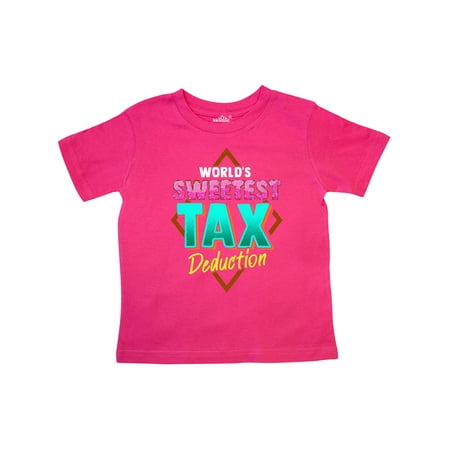 

Inktastic Tax Deduction Funny Baby Clothes Gift Toddler Toddler Girl T-Shirt