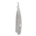 thumbnail image 1 of Navaja de afeitar de acero inoxidable, plegable y recta, con cuchilla reemplazable (77), 1 of 12