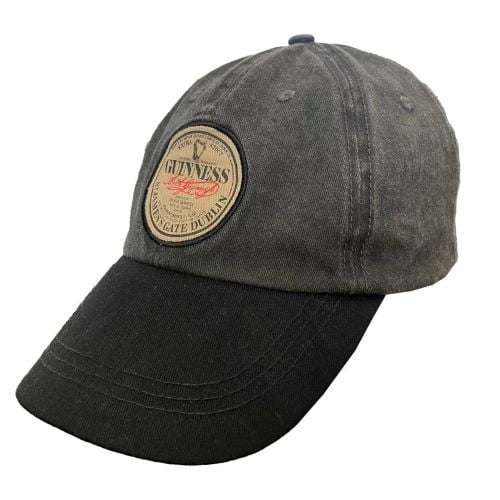 Traditional Craft Ireland Charcoal Vintage Label Baseball Cap for Men