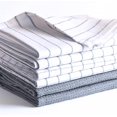 thumbnail image 2 of Cotton Dish Towels For Kitchen Drying - Highly Absorbent Wide Light Gray Striped Plaid Tea Towels - 18"X28" Set Of 6 Farmhouse Linen Dishtowels In Bulk - Pano De Prato Para Cozinha - T Towles Towls, 2 of 3