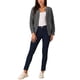 thumbnail image 2 of Cardigan de suéter de mujer INSPIRE CHIC, abierto en la parte delantera, de manga larga, tejido, casual, con bolsillos, 2 of 5