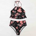thumbnail image 4 of Lindreshi One Piece Swimsuits for Women Women Fashion Sexy Camisole Two-Piece Swimsuit Bathing Suit Bikini, 4 of 9