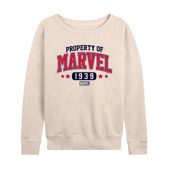 Marvel - Property Of - Women's French Terry Pullover Sweatshirt