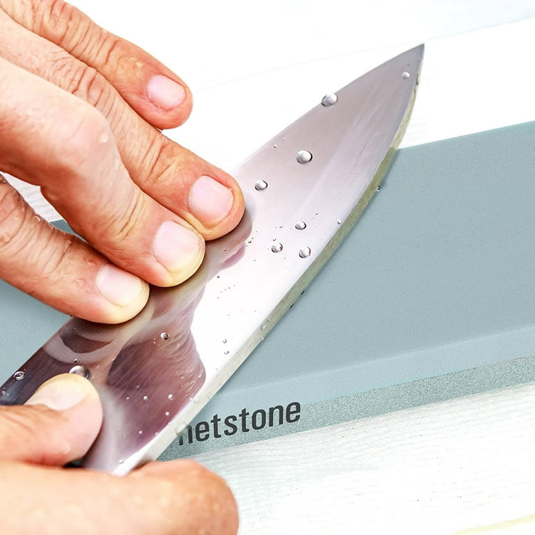 Whetstone Cutlery 20-10960 Knife Sharpening Stone-Dual Sided 400/1000 Grit Water Stone-Sharpener and Polishing